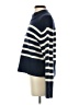J.Crew Stripes Blue Turtleneck Sweater Size XS - photo 5
