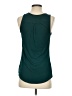 Express 100% Polyester Teal Sleeveless Blouse Size S - photo 2