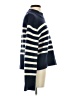 J.Crew Stripes Blue Turtleneck Sweater Size XS - photo 4