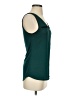 Express 100% Polyester Teal Sleeveless Blouse Size S - photo 4