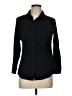 Theory 100% Pima Cotton Black Long Sleeve Button-Down Shirt Size L - photo 1
