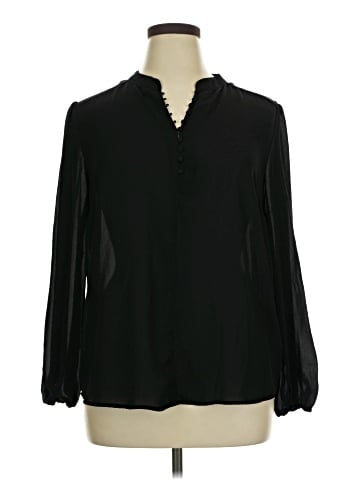 NANETTE Nanette Lepore Long Sleeve Blouse (view 1)