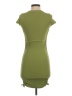 Garage Solid Green Casual Dress Size S - photo 2