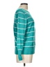 SONOMA life + style Stripes Teal Pullover Sweater Size L - photo 4