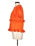 Strut & Bolt Orange Short Sleeve Blouse Size L - photo 5