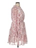 Unbranded 100% Polyester Floral Pink Cocktail Dress Size XL - photo 4
