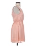 CEFIAN 100% Polyester Solid Pink Casual Dress Size S - photo 4