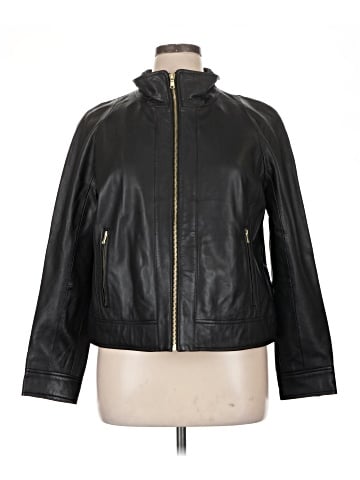 Cole Haan Leather Jacket (view 1)