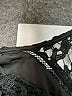 Bebe 100% Recycled Polyester Black Cocktail Dress Size 4 - photo 7