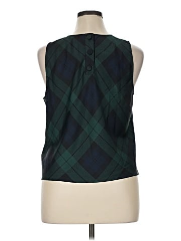 J.Crew Factory Store Sleeveless Blouse (view 2)