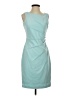 Calvin Klein Solid Teal Cocktail Dress Size XXS (estimated) - photo 1