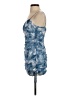 Cotton Candy LA 100% Polyester Tie-dye Blue Casual Dress Size S - photo 5