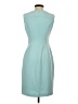 Calvin Klein Solid Teal Cocktail Dress Size XXS (estimated) - photo 2
