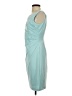 Calvin Klein Solid Teal Cocktail Dress Size XXS (estimated) - photo 5