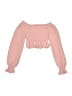 Aqua 100% Polyester Pink Long Sleeve Blouse Size 7 - 8 - photo 1