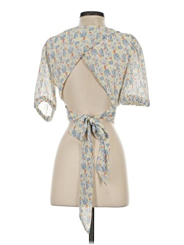 Lulus Short Sleeve Blouse (view 2)