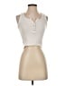 Toby Heart Ginger 100% Polyester Ivory Tank Top Size S - photo 1