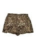 Live 4 Truth 100% Polyester Animal Print Gold Shorts Size XL - photo 2