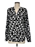 Calvin Klein Black Long Sleeve Blouse Size M - photo 1