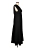 Chaps 100% Polyester Solid Black Cocktail Dress Size 12 - photo 4