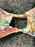 Unbranded Floral Ivory Swimsuit Top Size XXS (estimated) - photo 3