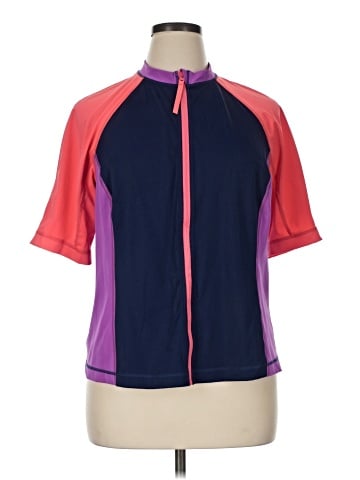 Lands' End Short Sleeve Blouse (view 1)