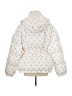 Flat White 100% Polyester Floral White Snow Jacket Size L - photo 2