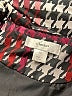 Cj Banks 100% Polyester Houndstooth Burgundy Vest Size 1X - photo 6