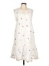 Max Studio 100% Cotton Hearts White Casual Dress Size L - photo 1