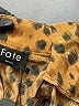 Fate Animal Print Brown Sleeveless Blouse Size S - photo 7
