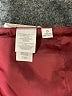 Jones Studio 100% Polyester Solid Burgundy Formal Skirt Size 10 - photo 5