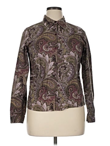 Geoffrey Beene Sport Long Sleeve Blouse (view 1)