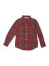 Janie and Jack 100% Cotton Plaid Red Long Sleeve Button-Down Shirt Size 5 - photo 1