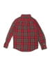 Janie and Jack 100% Cotton Plaid Red Long Sleeve Button-Down Shirt Size 5 - photo 2