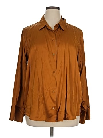 Abercrombie & Fitch Long Sleeve Blouse (view 1)