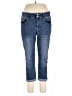 Apt. 9 Solid Blue Jeans Size 14 - photo 1