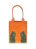 MCM by PHENOMENON 100% Leather Tropical Orange Leather Tote One size - photo 1