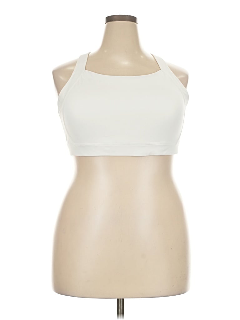Pre-owned Active By Old Navy Tank Top Ivory Halter Neckline Tops