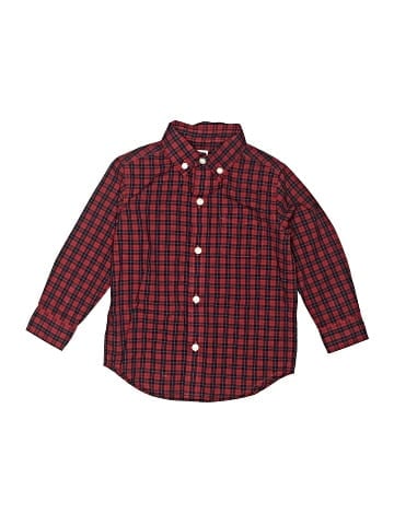 Janie and Jack Long Sleeve Button-Down Shirt (view 1)