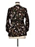 Nostalgia 100% Rayon Black 3/4 Sleeve Blouse Size XL - photo 2