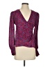 Veronica Beard 100% Silk Purple Long Sleeve Silk Top Size 0 - photo 1