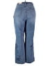 NYDJ Hearts Blue Jeans Size 24W - photo 2