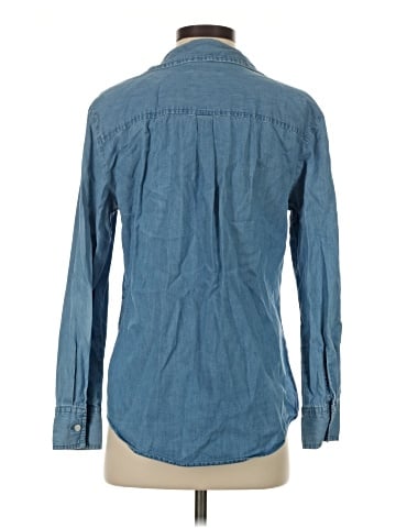 Faded Glory Long Sleeve Button-Down Shirt (view 2)