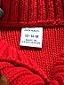 Old Navy 100% Cotton Red Pullover Sweater Size 12-18 mo - photo 3