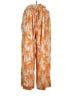 Future Collective Tropical Orange Linen Pants Size 1X - photo 1