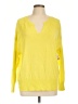TWO by Vince Camuto Yellow Pullover Sweater Size L - photo 1