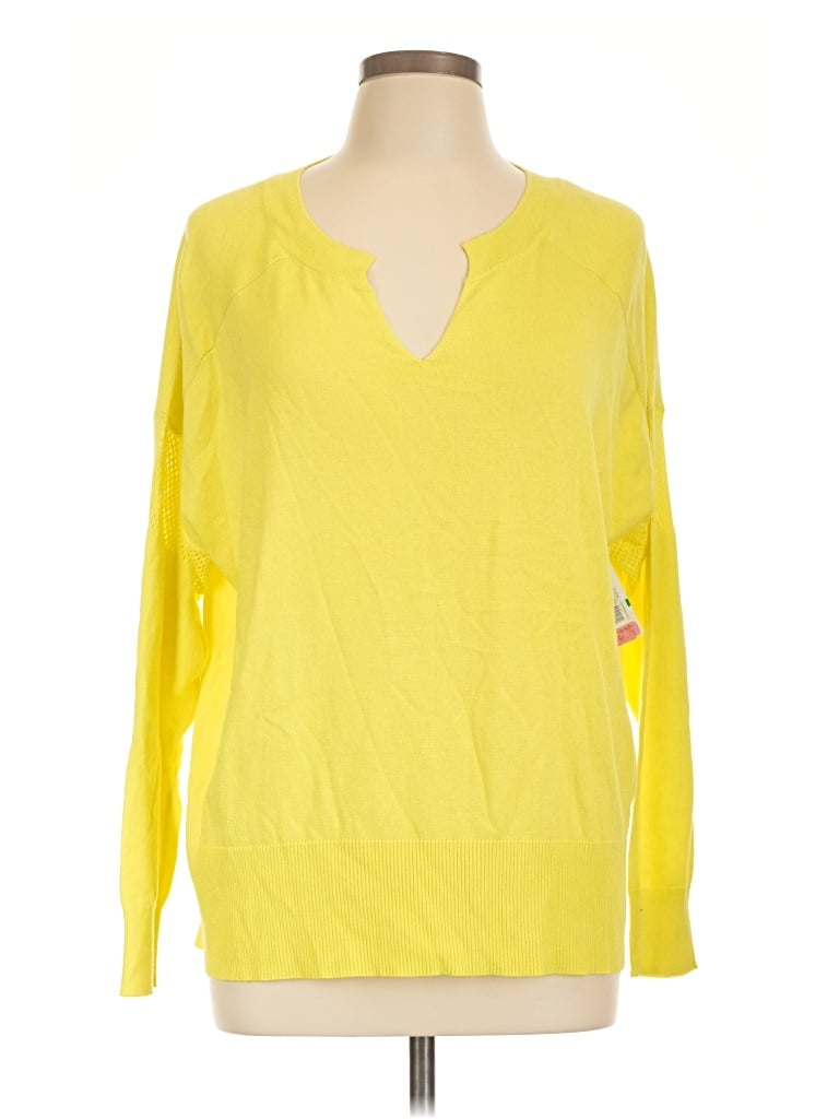 Two By Vince Camuto Pullover Sweater In Yellow