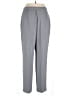 Unbranded 100% Polyester Solid Gray Dress Pants Size 16 - photo 2