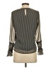 NANETTE Nanette Lepore 100% Polyester Gray Long Sleeve Blouse Size XS - photo 2