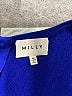 Milly Solid Blue Cocktail Dress Size M - photo 7
